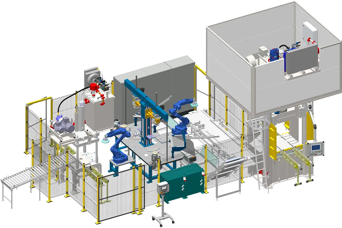 Fertigungslinien für Behälter, Fässer, Boiler, Töpfe und Pfannen von KURTH + HEUSER