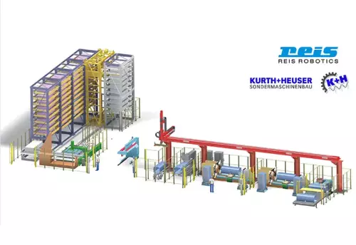 Fertigungsanlagen für Kraftstofftanks für Nutzfahrzeuge - Kurth + Heuser