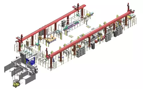 Kurth + Heuser Behälter-Fertigungsanlage gesamt